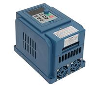 TOPINCN Entraînement à Fréquence Variable VFD avec Fonctionnalités Réglables à Faible Bruit pour Machines Industrielles, Moteurs Triphasés de 2,2 KW