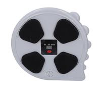 TOPINCN Entraîneur de Boxe Rythmique, Machine de Frappe Musicale, Jeu de Boxe, Appareil de Frappe électronique, équipement de Fitness à Domicile avec Retour D'entraînement en Temps Réel (Gris Clair)