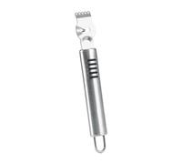 TOPINCN Éplucheur D'agrumes en Acier Inoxydable avec Trous Pointus pour un Zeste Facile, Outil de Zesteur de Citron Lavable au Lave-vaisselle pour la Cuisine, Conception Ergonomique, Poignée de 5