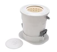 TOPINCN Essoreuse à Linge Manuelle, Portable et sans électricité, avec Cordon de Serrage en Nylon et Couvercle Transparent, Idéale pour les Résidences étudiantes, les Appartements et le