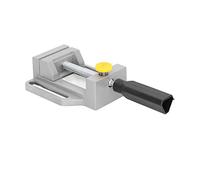 TOPINCN Étau de Perceuse à Dégagement Rapide en Alliage D'aluminium avec Poignée Portable, Mini Outil de Serrage pour une Utilisation Multifonctionnelle, capacité de Serrage de 3", Idéal pour les