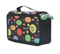 TOPINCN Étui à Crayons de Couleur, 220 Emplacements Caxer de Couleur de Grande capacité, Organisateur Multicouche pour Crayons et Stylos en Gel (4 couches 72 trous)