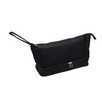 TOPINCN Étui de Voyage pour Coiffeur, Pochette de Rangement pour Lisseur de Cheveux, Organisateur Double Couche pour Outils en Céramique Flex Glam avec Poignée, Tissu Oxford Imperméable