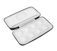 TOPINCN Étui pour Clavier Lumineux sans Fil Noir Gris, Boîte de Voyage étanche en EVA pour MX Keys Mini, Résistant aux Chocs et à la Poussière, Rangement Portable, adapté aux Claviers Mécaniques