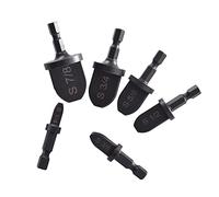 TOPINCN Extenseur de Tuyau à Tige Hexagonale, échelles Transparentes, Ensemble de Rotations évasées en Acier au Carbone pour Tuyau en Cuivre de Climatiseur, Kit D'emboutissage de Facile à Utiliser