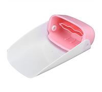 TOPINCN Extension de Buse D'eau Ergonomique « Rallonge de robinet » pour le Lavage des Mains des Enfants, Accessoires D'évier de Salle de Bain Amusants pour Enfants, Portable 1,8x5,5 Pouces (PINK)