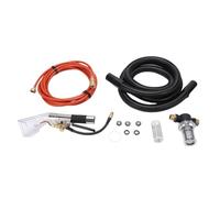 TOPINCN Extracteur de Tapis, Outil Manuel, Kit de Tuyau D'Extraction de Tissus D'ameublement, Outil de Nettoyage de Tapis avec Injection de Vapeur, Extraction d'eau pour Meubles