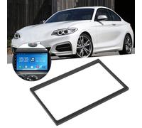 TOPINCN Fascia de Voiture Noir Universel 2 Din 7 Pouces PST, Cadre Stéréo de Voiture de Haute Précision pour 178x102mm, Fascia de Montage Radio Facile à Installer, Idéal pour la Navigation de DVD,