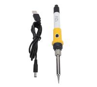 TOPINCN Fer à Souder électrique, Fer à Souder DC 12 V avec Poignée Isolée en Silicone, Pinces de Voiture Portables, Stylo de Fer à Souder, Outil pour le Soudage et la Réparation