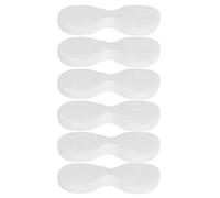 TOPINCN Feuille de Masque pour les Yeux en Coton Naturel Hydratant en Profondeur 600 Pièces Jetable Bricolage Masque pour les Yeux Papier Non Irritant pour les Peaux Sensibles Scène Applicable: