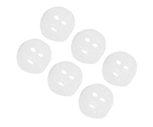 TOPINCN Feuilles de Masque Facial en Gaze Prédécoupées à Forte Absorption, Ajustement Parfait pour les Soins de la Peau en Gaze, 100 Pièces