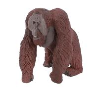 TOPINCN Figurine D'orang-outan, Modèle d'animal, Mini Statue de Collection en Plastique PVC Solide, Jeu Cognitif éducatif, Sculpture de chimpanzé de la Jungle pour la Décoration de la