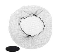 TOPINCN Filet à Cheveux Jetable, Bonnet de Perruque, Filet en Maille Respirant pour Salon à Domicile, 144 Pièces pour Chefs, Patineurs, Coiffeurs, Agents de Bord en Nylon (BLACK)