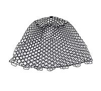 TOPINCN Filet de Pêche de Remplacement en Caoutchouc, Solide, Durable, Approfondi, Souple, Noir, pour Pêcheur à la Ligne, Pêche en Plein Air