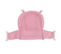 TOPINCN Filet de Support de Siège de Bain pour bébé, Coussin en Maille de Baignoire Réglable Antidérapant avec Conception D'isolation Thermique, Tapis de Coussin de Bain pour Douche de (PINK)