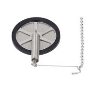 TOPINCN Filtre de café Siphon, Passoire à café Réutilisable, Tamis de café Siphon en Acier Inoxydable, Filtre à café Siphon de Chaîne avec Résistance à la Chaleur pour la Cafetière