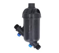 TOPINCN Filtre en Y en Ligne pour Irrigation Goutte à Goutte, Filtre à Eau en Plastique avec Tamis à Mailles, Connexions Filetées, Hydroponique pour L'irrigation (Type d'écran mâle 1 Pouces)