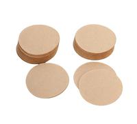 TOPINCN Filtres en Papier Ronds Biodégradables pour un Brassage sans Effort Le Papier Filtre de Capsule de café de 500 Comptes 32MM Adapte des Machines de