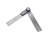 TOPINCN Finder Rule of 390 Mm Hoek Kuiken, Rappel en Acier Inoxydable pour les Amateurs de Travail du Bois, écran LCD pour Précision