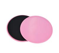 TOPINCN Fitness Core Slider Disques Coulissants pour CrossFit et Dance, Lot de 2 pour L'entraînement D'équilibre (PINK)