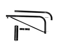 TOPINCN Fixation de Lavage pour Chevaux, Bras Oscillant, Flèche de Tuyau pour Montage Mural, Empêche Les Emmêlements et Le Piétinement, avec Position de Buse Fixe pour Un Meilleur