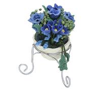 TOPINCN Fleurs Miniatures pour Maison de Poupée, Décoration en Argile Exquise avec Un Design Vif et Une Belle Apparence, pour Mini Maison et Jardin Féerique à L'échelle 1/12