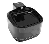 TOPINCN Fontaine d'eau pour Chat de 4,5 L, Filtration Automatique Silencieuse avec Batterie de 5 000 MAh pour Animaux de Compagnie, Chats et Petits Chiens, Distributeur d'eau de Fontaine (Black)