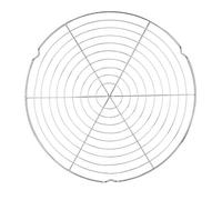 TOPINCN Grille de Barbecue Ronde en Métallique Robuste en Forme d'arc avec Antiadhésive et Résistante à la Chaleur, Idéale pour Le Camping, Les Pique-niques et Les Barbecues en Plein