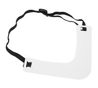 TOPINCN Guide de Coupe de décolleté de Moustache en Plastique pour Hommes, Outil de Mise en Forme de Barbe, Plastique Blanc 3,6 X 14 Cm, Idéal pour les Hommes avec des Moustaches comme Anniversaire