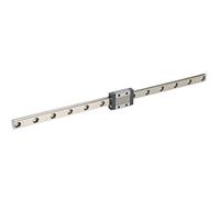 TOPINCN Guide de Rail Linéaire Miniature MTN9 Guide Coulissant de Haute Précision pour Mise à Niveau D'imprimante 3D CNC pour Ender 3, Corexy, Kossel Bearing Steel (250 mm)