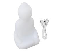 TOPINCN Guides de Respiration Lumière, 4-7-8 Méthode Dispositif de Méditation avec Lumière Nocturne pour les âges, Maison, école