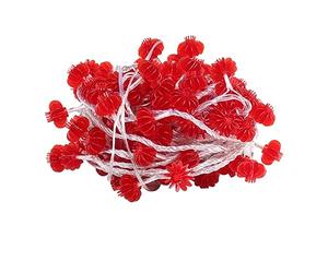 TOPINCN Guirlande Lumineuse De Lanternes Chinoises Lanternes Chinoises Rouges Lumières De Lanternes Chinoises Guirlandes De Lanternes Rouges pour Le Nouvel an (sans Gland 6 mètres/19,7