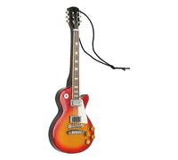 TOPINCN Guitare Miniature en Bois, Modèle de Guitare électrique Miniature, Mini Instrument de Musique, Réplique de Guitare, Figurines de Collection, Ornement de Guitare en Bois, (07)