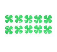 TOPINCN Hélice Compacte à 4 Pales de 60mm, Hélices de Bateau Jouet pour Modèles de Voitures Télécommandées, en Plastique ABS (Green)