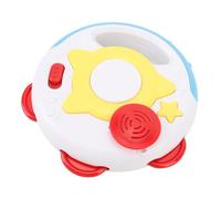 TOPINCN Hochet de Préhension pour bébé, Jouet D'apprentissage Précoce, Hochet de Dentition en Bois Arc-en-ciel pour Bébés