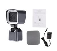 TOPINCN Hotte de Cuisine Portable, Ventilateur D'extraction de Bureau Compact avec Filtres Réutilisables et Mini Hotte Aspirante à Moteur sans Balais à Double Vitesse pour Comptoir (Prise UE)