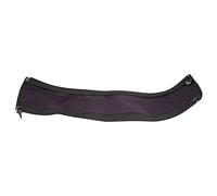 TOPINCN Housse Universelle de Guidon de Poussette, Housse de Protection de Poignée D'accoudoir de Poussette en Cuir PU avec Fermeture Zippée, Remplacement pour la Protection de Poignée