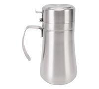 TOPINCN Huile de Cuisson Can Vinegre du Distributeur D'Huile D'olive en Acier Inoxydable Peut Faire du Pot à Huile à Carter avec Couvercle pour la Cuisine BBQ de Cuisson 500 Ml (500ML)