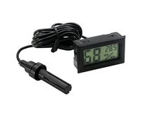 TOPINCN Hygromètre Thermomètre Numérique Compact, Mini Compteur électronique de Température et d'humidité pour Intérieur et Extérieur