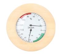 TOPINCN Hygrothermographe de Sauna, Thermomètre et Hygromètre de Sauna, Mesure de la Température et de l'humidité Intérieure, Accessoires de Salle de