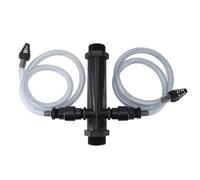 TOPINCN Injecteur D'engrais, Dispositif D'injecteur de Mélangeur D'engrais en Plastique pour L'irrigation Goutte à Goutte avec Tube D'eau à Clapet Anti-retour, pour L'arrosage Agricole (œil)