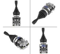 TOPINCN Interrupteur à Joystick momentané à Retour à 2 Positions, HKA1-41Z02, pour Circuits électriques, Refroidissement de L'alimentation Principale