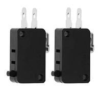 TOPINCN Interrupteur de Porte de Four à -ondes, KW3AT-16, 5E4 Fois, Durable, étanche pour L'entretien de la Cuisine, 2 * Interrupteur de Porte à -ondes