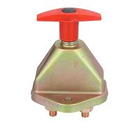 TOPINCN Interrupteur D'isolateur de Batterie, Coupure de Courant Robuste, Déconnexion Principale pour L'électronique Automobile 12-24V en Acier Inoxydable