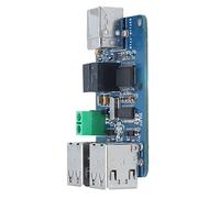 TOPINCN Isolateur USB Carte de Protection de Couplage D'isolation de Hub à 4 Canaux ADUM3160 Transmission Stable pour clé USB, Lecteur de Carte, Disque Dur Mobile, Hub pour Les Passionnés de