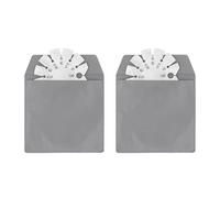 TOPINCN Jauge D'angle de Hache Polyvalente, Outil Portable en Acier Inoxydable de qualité Supérieure pour une Inspection Rapide du Meulage, 2 Unités pour Vérifier les Lames de Couteau