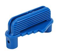 TOPINCN Jauge de Travail du Bois Multifonctionnelle, Traceur Magnétique, Outil Facile à Utiliser pour le Positionnement du Centre de la Planche, Bleu 3,9 X 2,3 X 2 Pouces, pour Table de Travail du