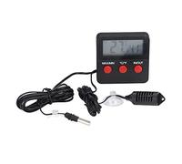 TOPINCN Jauge Numérique d'humidité et de Température avec Sonde Externe pour des Mesures Précises à la Maison, Mini Thermomètre et Hygromètre DTH-74