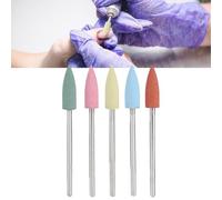 TOPINCN Jeu de Forets à Ongles en Silicone Longue Durée, Facile à Utiliser pour le Traitement du Plastique du Verre à Ongles (152)