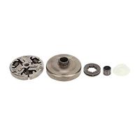 TOPINCN Jeu de pignons de Tambour avec Embrayage denté 3/8" 7" Convient pour 355 357 357XP 359 EPA Embrayage de chaîne en métal Haute résistance